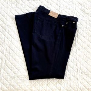 FABRIZIO GIANNI Black 5 Pocket Stretch Jeans